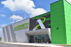Andretti Indoor Karting and Games front entrance building exterior