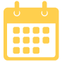 Yellow calendar icon